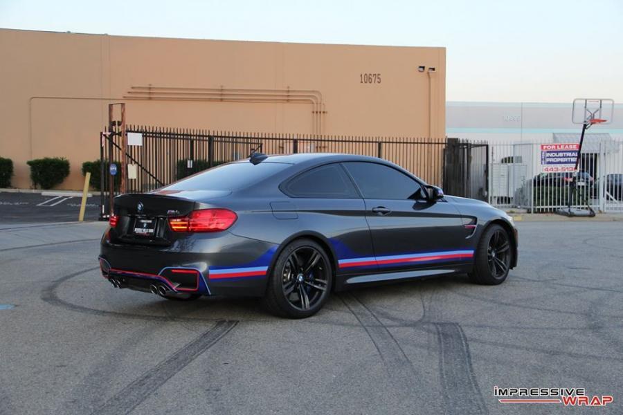 BMW M4 Coupe by Impressive Wrap 2016 года  (фото 10 из 12)